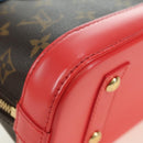 LOUIS VUITTON Monogram Totem Alma BB Hand Bag Red M41659 LV Auth 179848SAV-16