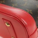 LOUIS VUITTON Monogram Totem Alma BB Hand Bag Red M41659 LV Auth 179848SAV-17
