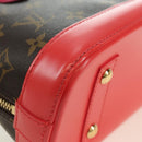 LOUIS VUITTON Monogram Totem Alma BB Hand Bag Red M41659 LV Auth 179848SAV-18