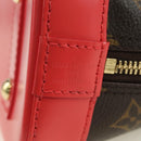 LOUIS VUITTON Monogram Totem Alma BB Hand Bag Red M41659 LV Auth 179848SAV-20