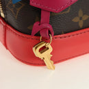 LOUIS VUITTON Monogram Totem Alma BB Hand Bag Red M41659 LV Auth 179848SAV-9