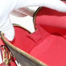 LOUIS VUITTON Monogram Totem Alma BB Hand Bag Red M41659 LV Auth 179848SAV-25