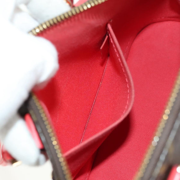 LOUIS VUITTON Monogram Totem Alma BB Hand Bag Red M41659 LV Auth 179848SAV