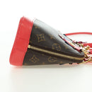 LOUIS VUITTON Monogram Totem Alma BB Hand Bag Red M41659 LV Auth 179848SAV-4