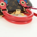 LOUIS VUITTON Monogram Totem Alma BB Hand Bag Red M41659 LV Auth 179848SAV-7