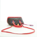 LOUIS VUITTON Monogram Totem Alma BB Hand Bag Red M41659 LV Auth 179848SAV-8