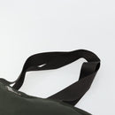 PRADA Tote Bag Nylon Khaki Silber Auth 179851-8