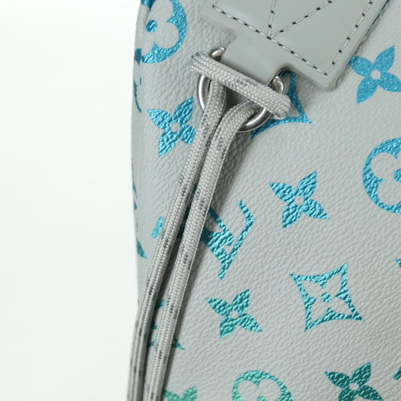 LOUIS VUITTON Monogram Iridescent Discovery Backpack Gray M14184 Auth 179853SAM