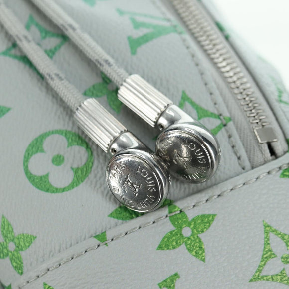 LOUIS VUITTON Monogram Iridescent Discovery Backpack Gray M14184 Auth 179853SAM