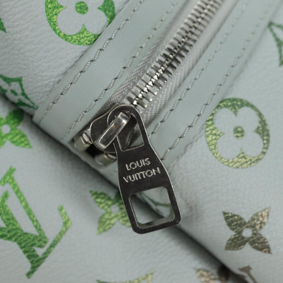 LOUIS VUITTON Monogram Iridescent Discovery Backpack Gray M14184 Auth 179853SAM