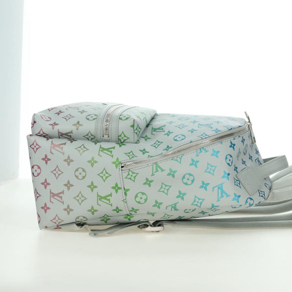 LOUIS VUITTON Monogram Iridescent Discovery Backpack Gray M14184 Auth 179853SAM