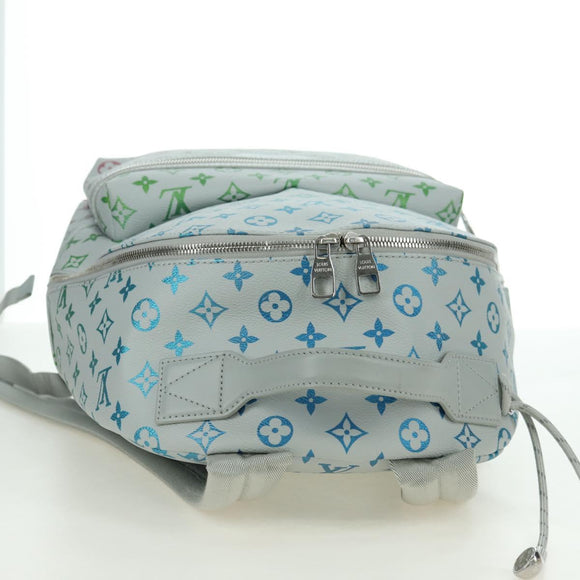 LOUIS VUITTON Monogram Iridescent Discovery Backpack Gray M14184 Auth 179853SAM