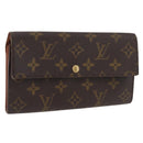 LOUIS VUITTON Monogram Pochette Porte Monnaie Credit Wallet M61725 Auth 179854-1