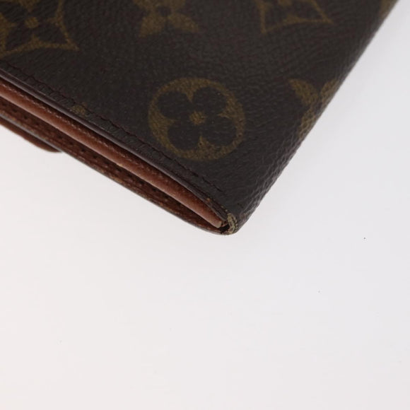 LOUIS VUITTON Monogram Pochette Porte Monnaie Credit Wallet M61725 Auth 179854