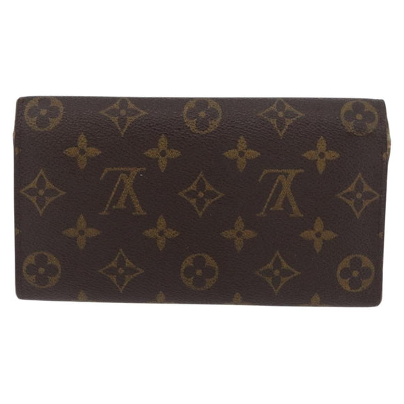 LOUIS VUITTON Monogram Pochette Porte Monnaie Credit Wallet M61725 Auth 179854