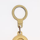 LOUIS VUITTON Porte Cles Address Key Ring metal Gold Tone LV Auth 179855-5