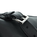 PRADA Rucksack Leder Schwarz Silber Original 179862SAM-15