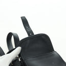 PRADA Rucksack Leder Schwarz Silber Original 179862SAM-22