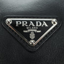 PRADA Rucksack Leder Schwarz Silber Original 179862SAM-24