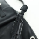 PRADA Rucksack Leder Schwarz Silber Original 179862SAM-26