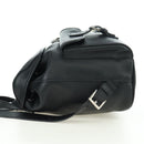 PRADA Rucksack Leder Schwarz Silber Original 179862SAM-3