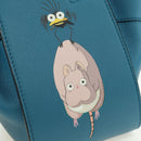 LOEWE × Studio Ghibli Hammock Mini Hand Bag Leather 2way Blue Auth 179863SM-19