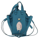 LOEWE × Studio Ghibli Hammock Mini Hand Bag Leather 2way Blue Auth 179863SM-13