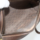 GUCCI GG Supreme Web Sherry Line Shoulder Bag PVC Beige Gold Auth 179865-10