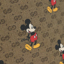 GUCCI Micro GG Supreme Disney Backpack PVC Beige Gold 552884 Auth 179866SAM-20