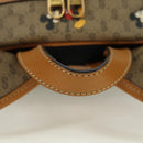 GUCCI Micro GG Supreme Disney Backpack PVC Beige Gold 552884 Auth 179866SAM-7