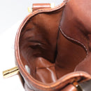 CHANEL Matelasse Chain Shoulder Bag Lamb Skin Brown Gold CC Auth 179875A-22