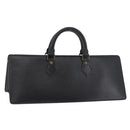 LOUIS VUITTON Epi Sac Triangle Hand Bag Black M52092 LV Auth 179877-1