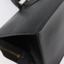 LOUIS VUITTON Epi Sac Triangle Hand Bag Black M52092 LV Auth 179877-10