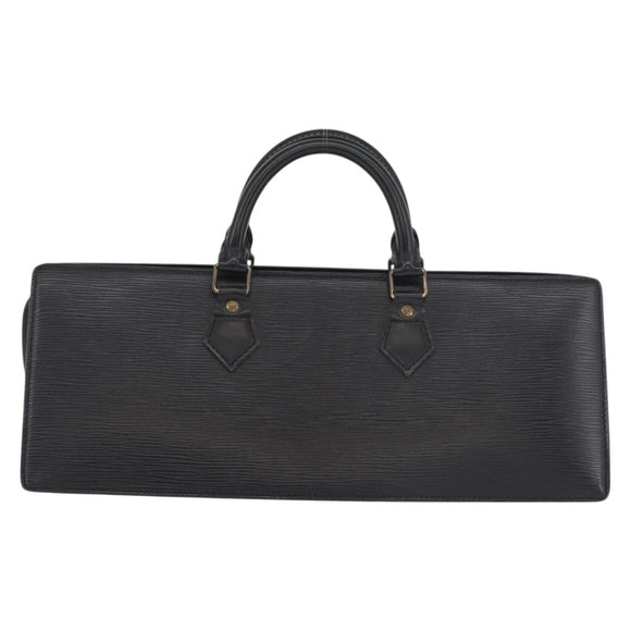 LOUIS VUITTON Epi Sac Triangle Hand Bag Black M52092 LV Auth 179877