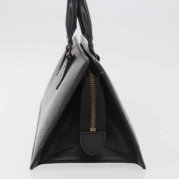 LOUIS VUITTON Epi Sac Triangle Hand Bag Black M52092 LV Auth 179877