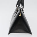 LOUIS VUITTON Epi Sac Triangle Hand Bag Black M52092 LV Auth 179877-5