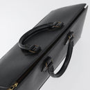 LOUIS VUITTON Epi Sac Triangle Hand Bag Black M52092 LV Auth 179877-6
