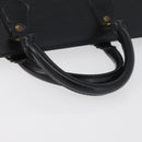 LOUIS VUITTON Epi Sac Triangle Hand Bag Black M52092 LV Auth 179877-7
