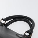 LOUIS VUITTON Epi Sac Triangle Hand Bag Black M52092 LV Auth 179877-8