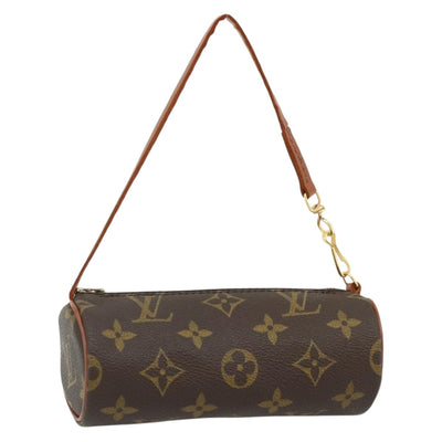 LOUIS VUITTON Monogram Papillon Pouch LV Auth 179879