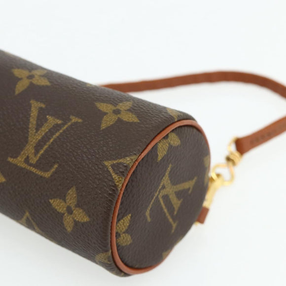 LOUIS VUITTON Monogram Papillon Pouch LV Auth 179879