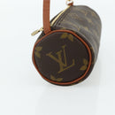 LOUIS VUITTON Monogram Papillon Pouch LV Auth 179879-4