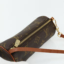 LOUIS VUITTON Monogram Papillon Pouch LV Auth 179879-6