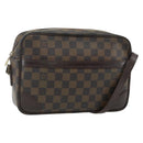 LOUIS VUITTON Damier Ebene Trocadero 27 Shoulder Bag SPO N48085 LV Auth 179881-1