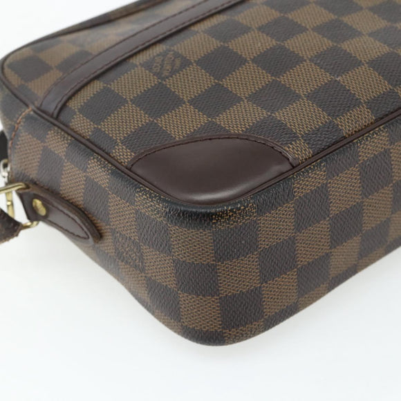 LOUIS VUITTON Damier Ebene Trocadero 27 Shoulder Bag SPO N48085 LV Auth 179881