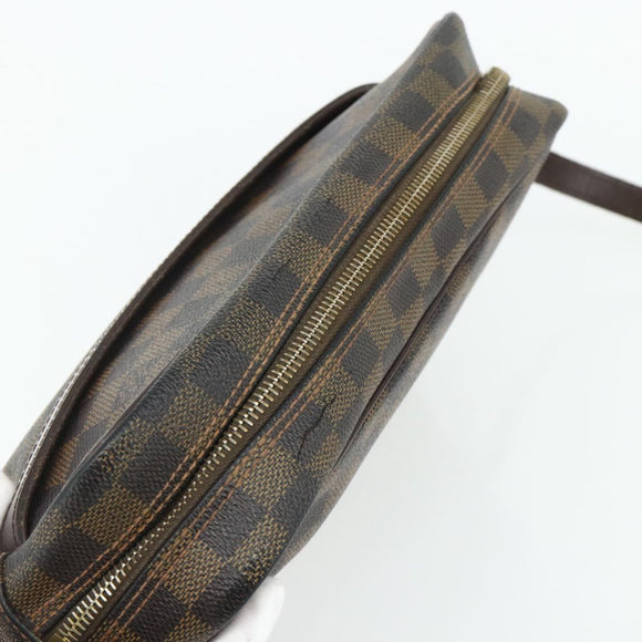 LOUIS VUITTON Damier Ebene Trocadero 27 Shoulder Bag SPO N48085 LV Auth 179881