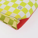 LOUIS VUITTON 2017 Cruise Collection Kanten Toilette 27 Etui Geel Authentiek 179882-15