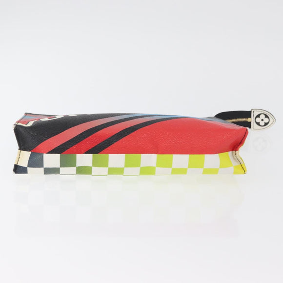 LOUIS VUITTON 2017 Cruise Collection Kanten Toilette 27 Etui Geel Authentiek 179882