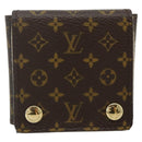 LOUIS VUITTON Monogram Schmuckkoffer Schmuckschatulle LV Auth 179884A-13