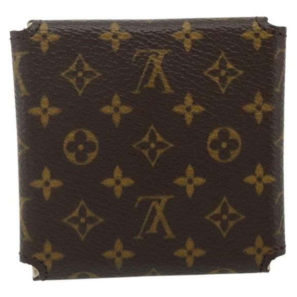 LOUIS VUITTON Monogram Schmuckkoffer Schmuckschatulle LV Auth 179884A